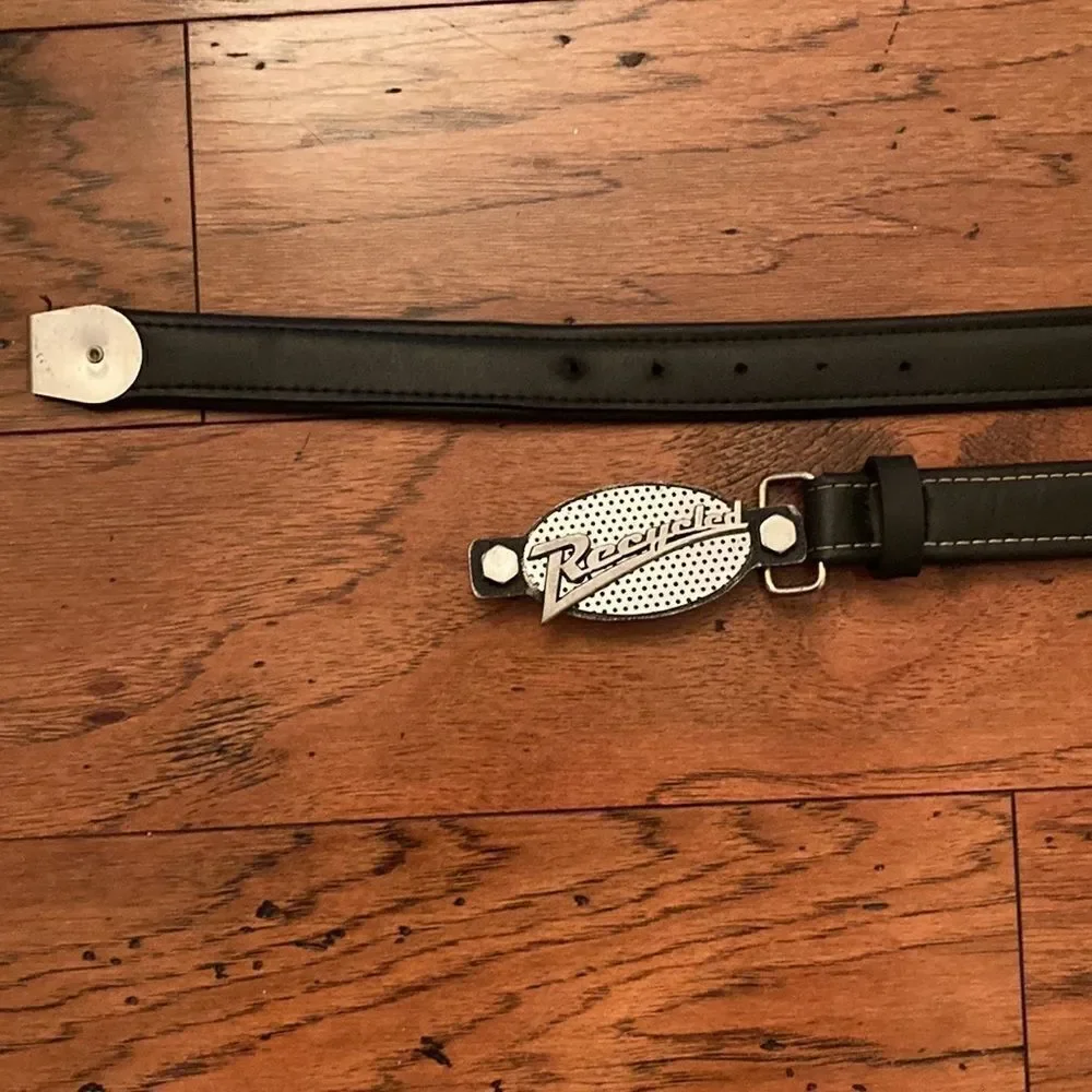 ‎RARE Vintage 1990s recycled belt from car materials.